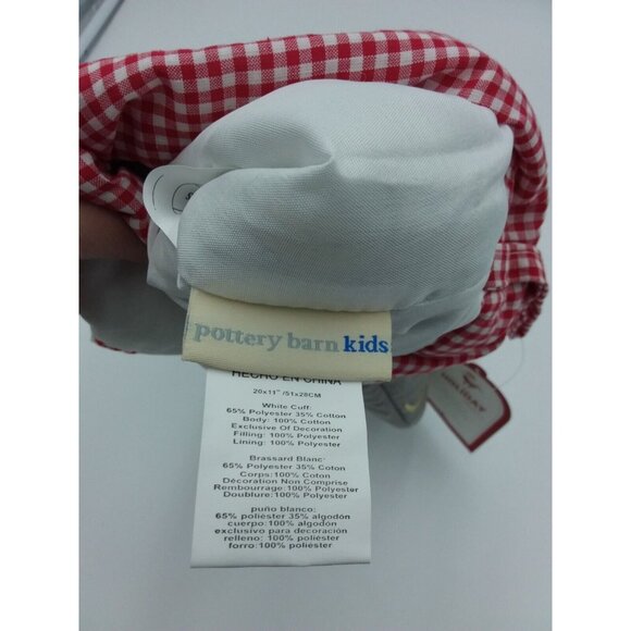 Pottery Barn Kids Maverick Stocking Santa & Sleigh Holiday Christmas Quilted - Picture 6 of 8